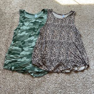 Set of 2 Old Navy Luxe Tanks